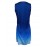 Plus Size Gradient Tank Dress, Casual V Neck Sleeveless Dress For Spring & Summer, Women's Plus Size Clothing