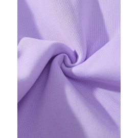 Plus Size Casual Sweatshirt, Women's Plus Slogan Print Long Sleeve Drawstring Hooded Pullover Sweatshirt With Kangaroo Pockets, Casual Tops For Fall & Winter, Plus Size Women's Clothing