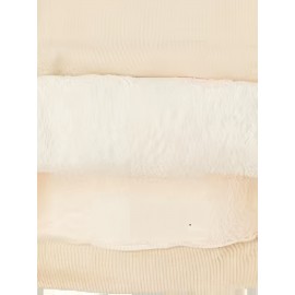 Plus Size Casual Sweatshirt, Women's Plus Slogan Print Fleece Liner Long Sleeve Drawstring Hooded Sweatshirt With Pockets