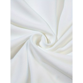 Plus Size NOPE Print Pullover Sweatshirt - Soft Slight Stretch Polyester Crew Neck Long Sleeve Casual Top - Cartoon Patterned Positioning Printing for Fall/Winter Season