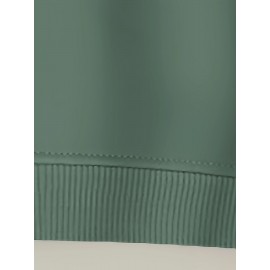 Plus Size Skeleton Print Sweatshirt, Casual Crew Neck Long Sleeve Pullover Sweatshirt, Women's Plus Size Clothing