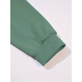 Plus Size Skeleton Print Sweatshirt, Casual Crew Neck Long Sleeve Pullover Sweatshirt, Women's Plus Size Clothing