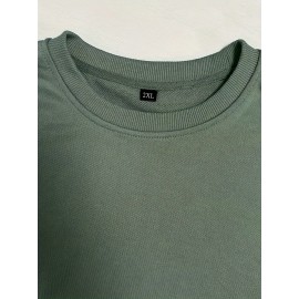 Plus Size Cartoon Bunny Print Pullover Sweatshirt - Soft Slight Stretch Polyester Crew Neck Casual Top for Fall and Spring - Womens Cozy Knit Fabric Clothing with Positioning Printing