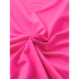 Plus Size Woman & Letter Print T-Shirt, Casual Short Sleeve Top For Spring & Summer, Women's Plus Size Clothing