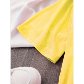 Plus Size Sistas Letter Print T-Shirt, Casual Crew Neck Short Sleeve T-Shirt, Women's Plus Size Clothing