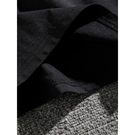 plus size men's summer t-shirt, Motivation quote  graphic print short sleeve tees trend casual tops for daily life, big & tall guys