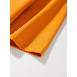 Men's T-shirt, Plus Size Round Neck Tee Oversized Casual Clothing, Spring And Summer