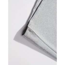 Men's T-shirt, Plus Size Round Neck Tee Oversized Casual Clothing, Spring And Summer