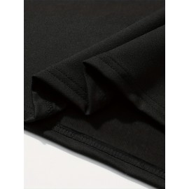 Men's T-shirt, Plus Size Round Neck Tee Oversized Casual Clothing, Spring And Summer