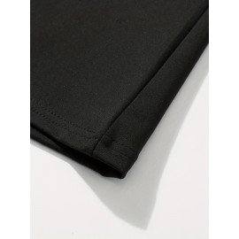 Men's T-shirt, Plus Size Round Neck Tee Oversized Casual Clothing, Spring And Summer