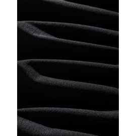 plus size men's summer t-shirt, Motivation quote  graphic print short sleeve tees trend casual tops for daily life, big & tall guys