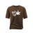 Men's Plus Size Fancy ROLL UP Print Crew Neck T-shirt, Casual Comfy Tee, Trendy Short Sleeve Top For Summer Daily Wear