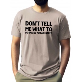 Plus Size Men's Summer T-shirt, Rebellious Provocative Graphic Print Short Sleeve Tees Trend Casual Tops For Daily Life, Big & Tall Guys