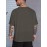 Plus Size Tees, Creative Letter Print Men's Casual Tees Short Sleeve Oversized T-Shirt Summer Loose Tops, Gifts For Man!
