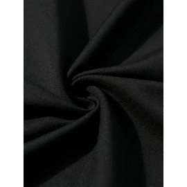 Plus Size Tees, Creative Letter Print Men's Casual Tees Short Sleeve Oversized T-Shirt Summer Loose Tops, Gifts For Man!