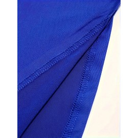 Plus Size Tees, Creative Letter Print Men's Casual Tees Short Sleeve Oversized T-Shirt Summer Loose Tops, Gifts For Man!