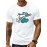 plus size men's summer t-shirt, Plane my traveling shirt  graphic print short sleeve tees trend casual tops for daily life, big & tall guys