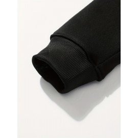 Mens Plus Size Skull Chic Hoodie Sweatshirt - Bold Graphic Print, Long Sleeve, Drawstring Hood, Super Cozy Casual Wear