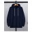 Plus Size Mens Soft and Trendy Hooded Graphic Pullover Hoodie - Comfortable Slight Stretch Polyester Knit Fabric, Solid Color, Regular Fit, Ideal for Spring/Autumn Street Style and Casual Wear