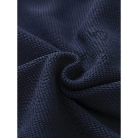 Plus Size Mens Soft and Trendy Hooded Graphic Pullover Hoodie - Comfortable Slight Stretch Polyester Knit Fabric, Solid Color, Regular Fit, Ideal for Spring/Autumn Street Style and Casual Wear