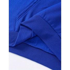 Plus Size Mens Anime Paw Print Hooded Sweatshirt - Soft Slight Stretch Polyester Knit Fabric, Regular Fit, Casual Fashion Hoodie for Fall Winter, Halloween Costume, Cozy Wear