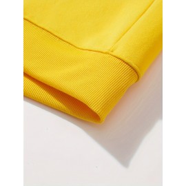 Plus Size Men's Funny Eyes Print Hooded Sweatshirt Oversized Hoodies Fashion Casual Tops For Spring/autumn, Men's Clothing