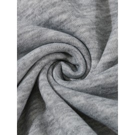 Plus Size Stylish Loose Fit Dog Pattern Sweatshirt - Ultra-Casual, Breathable, Long Sleeve Crew Neck Top for Comfortable City Walks, Street Hanging, and Outdoor Activities - Mens Clothing for Everyday Wear