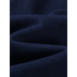 Plus Size Cartoon Face Print, Men's Sweatshirt Oversized Crew Neck Pullover Spring Fall Winter, Men's Clothing