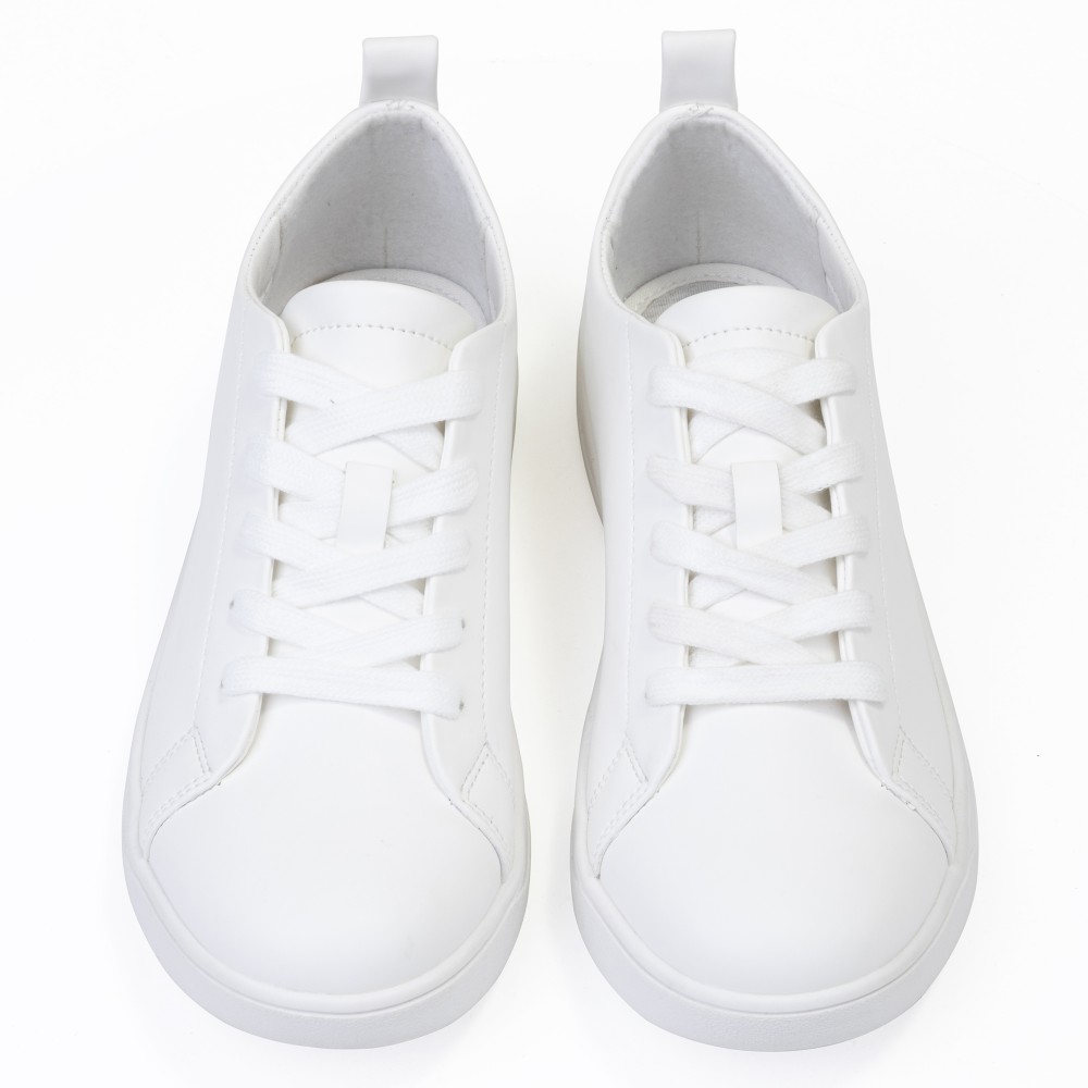 Women's Lace Up Sneakers with Many Colors, Classic Trendy Fashion PU Shoes MC-2309