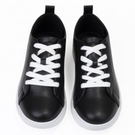 Women's Lace Up Sneakers with Many Colors, Classic Trendy Fashion PU Shoes MC-2309