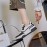 Women's Colorblock Casual Sneakers, Lace Up Platform Soft Sole Shock Absorption Shoes, Versatile Round Toe Sporty Trainers