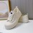 Women's Solid Color Canvas Sneakers, Lace Up Platform Soft Sole Casual Walking Shoes, Low-top Breathable Trainers