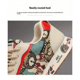 Summer breathable sneakers, casual niche platform trend, running shoes, unisex women's sports road shoes