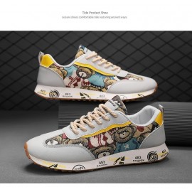 Summer breathable sneakers, casual niche platform trend, running shoes, unisex women's sports road shoes