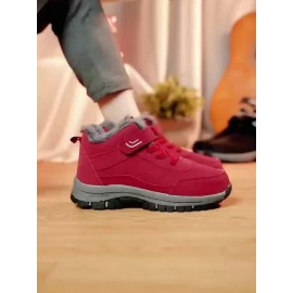 Women's Anti Slip And Wear-resistant Walking Hiking Shoes, Dirty Resistant Shockproof Camping Shoes