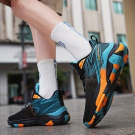 Women's Non-slip Lace Up Basketball Shoes, Breathable Shock Absorption Athletic Sneakers, Women's Footwear