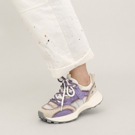 Women's Color Block Chunky Platform Sneakers, Low-Top Non-slip Casual Sports Shoes