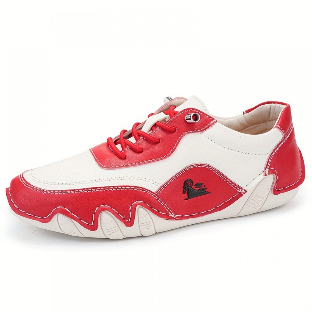 Women's Comfortable And Lightweight Hiking Shoes, Breathable And Wear-resistant Sports Shoes, Fashionable Contrasting Color Outdoor Casual Shoes