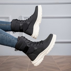 New Outdoor Hiking Boots Thick-soled Anti-skid Hiking Boots Women's Boots Boots Boots