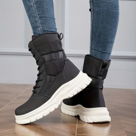 New Outdoor Hiking Boots Thick-soled Anti-skid Hiking Boots Women's Boots Boots Boots