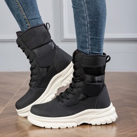 New Outdoor Hiking Boots Thick-soled Anti-skid Hiking Boots Women's Boots Boots Boots