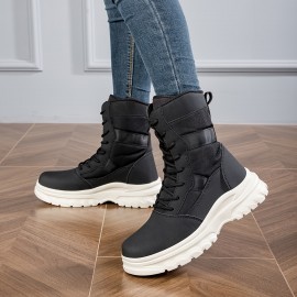 New Outdoor Hiking Boots Thick-soled Anti-skid Hiking Boots Women's Boots Boots Boots