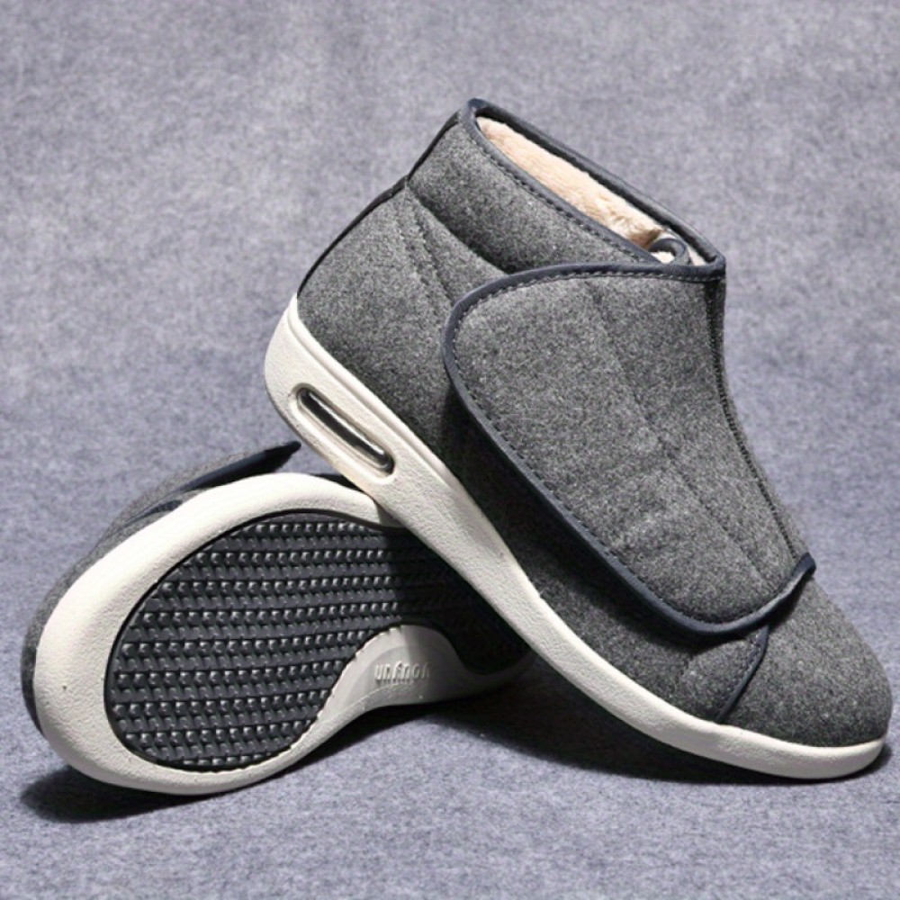 New old shoes plus velvet autumn and winter men's walking shoes square dance shoes casual walking men's shoes non-slip breathable casual shoes