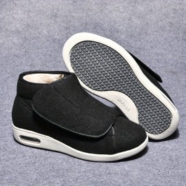 New old shoes plus velvet autumn and winter men's walking shoes square dance shoes casual walking men's shoes non-slip breathable casual shoes