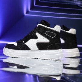 YTAT Arch Support Lace-up Casual Sneaker Tennis Walking Dress Shoes Low-top Sneaker Fashion Comfortable Shoes Platform Thick Sole Genuine Leather Platform Sneakers Lace-Up Breathable Shoes