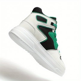 YTAT Arch Support Lace-up Casual Sneaker Tennis Walking Dress Shoes Low-top Sneaker Fashion Comfortable Shoes Platform Thick Sole Genuine Leather Platform Sneakers Lace-Up Breathable Shoes