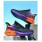 Ice mesh comfortable breathable mesh shoes men's summer black technology high spring lovers sports thick sole cushioning jogging shoes