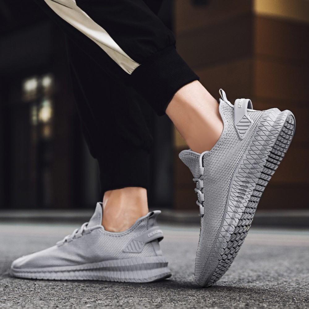 Vintage Stripe Mens Breathable Sneakers - Lightweight EVA Sole, Elastic Band Closure, Fabric Upper and Insole, Round Toe Cap, Perfect for Outdoor Walking, Running, and Sports in Fall, Spring, Summer, Winter, Including Halloween