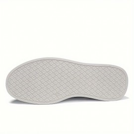 Low Top Color Block Skateboard Shoes for Men - Comfy, Non Slip, Durable, Breathable Fabric Lining, Cloth Insole, Round Toe, Lace Up Closure, PU Upper, PVC Sole - Perfect for Casual Outdoor Activities All Year Round