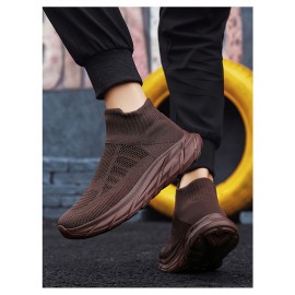 Men'S Slip-On Sneakers - Breathable, Comfortable High-Top Casual Shoes With Soft Eva Sole For All Seasons Mens Shoes Shoes For Men